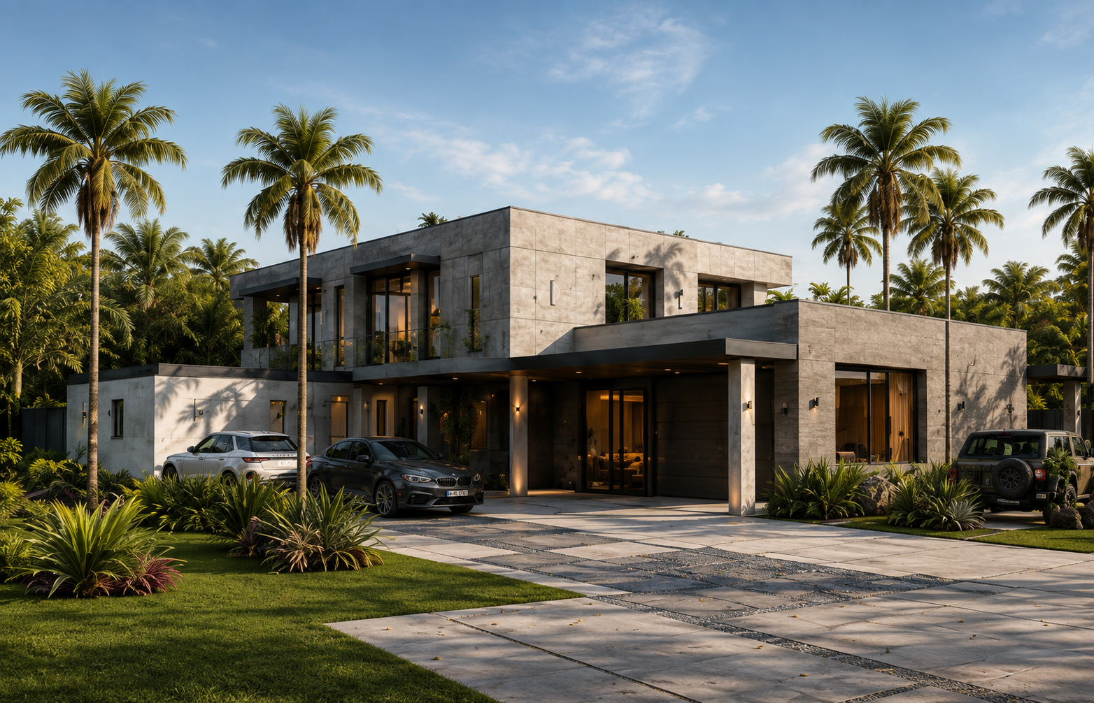 Modern residence